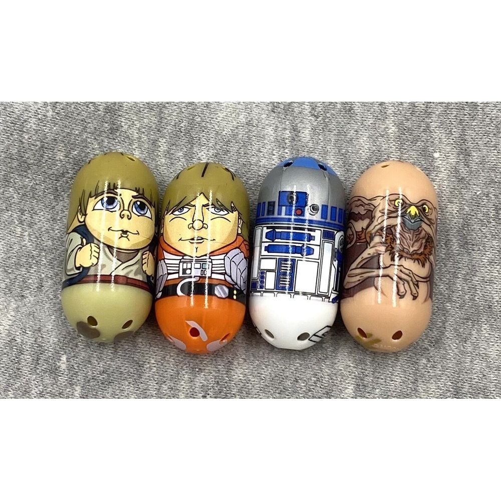 2010 Mighty Beanz Star Wars 4 Piece Lot